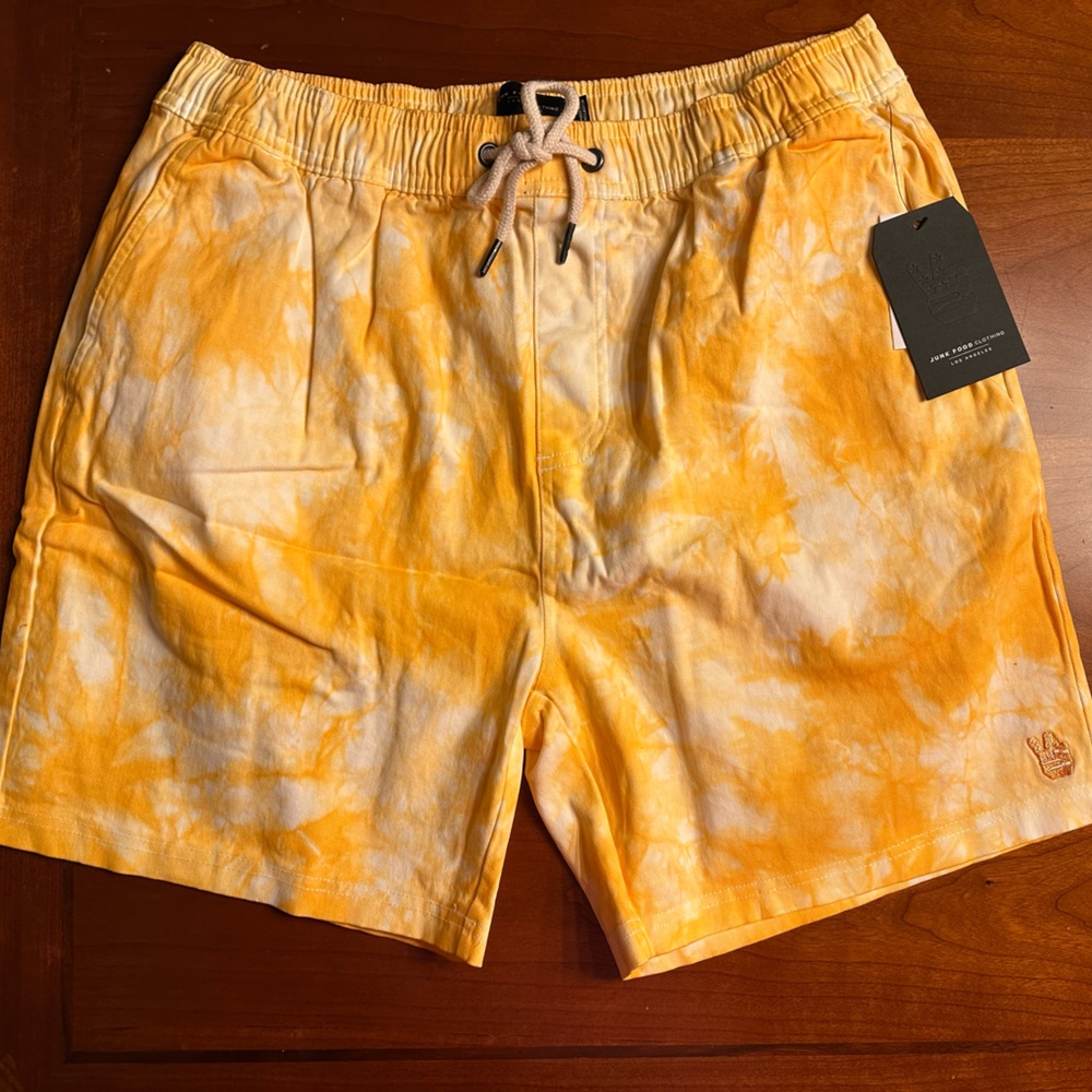 Junk Food Clothing Yellow Shorts